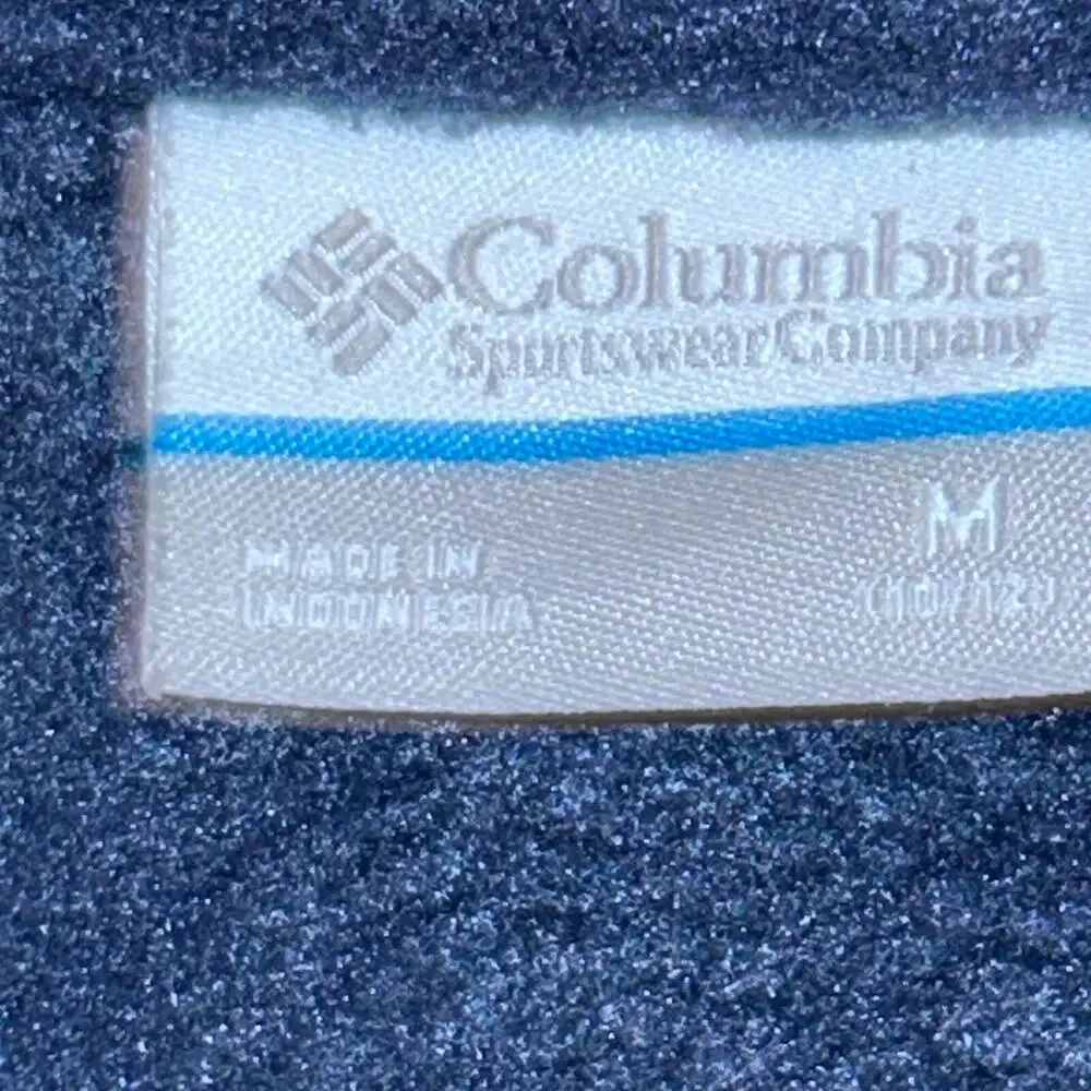 Columbia Boys Medium Fleece Jacket Blue‎